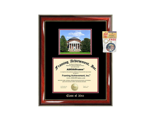 Diploma Frame Big University of Louisville Graduation Gift Case Embossed Picture Frames Engraving Degree Graduate Bachelor Masters MBA PHD Doctorate School