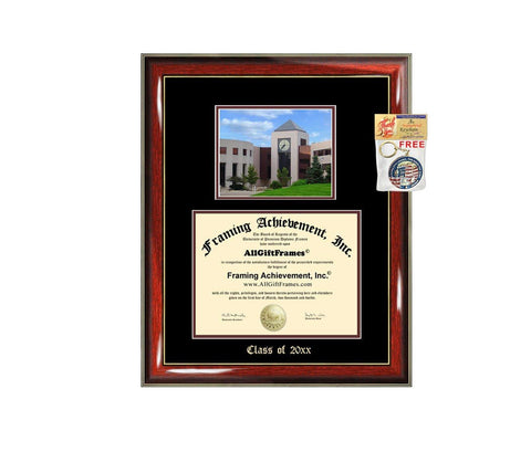 Diploma Frame Big WMU Western Michigan University Graduation Gift Case Embossed Picture Frames Engraving Degree Graduate Bachelor Masters MBA PHD Doctorate School