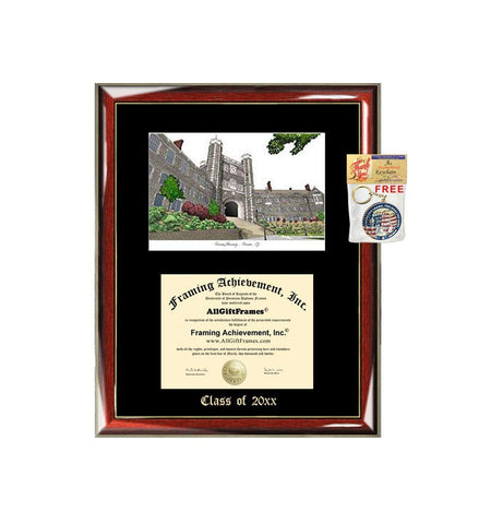 Princeton University Diploma Frame Emboss Lithograph Degree Graduation Frames Certificate Framing Prestige Single Black Mat Custom Diploma Frame