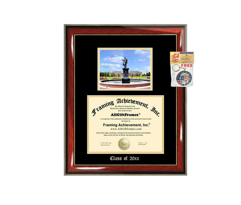 Diploma Frame Big Troy University Troy State Graduation Gift Case Embossed Picture Frames Engraving Degree Graduate Bachelor Masters MBA PHD Doctorate School
