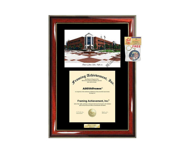 AllGiftFrames Mason University GMU Diploma Frame Lithograph Deg