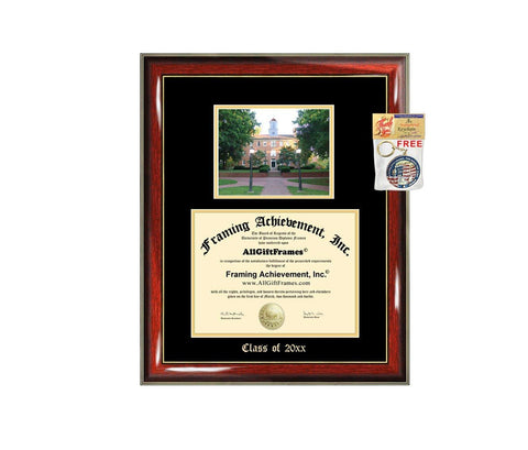 Diploma Frame Big Ohio University Graduation Gift Case Embossed Picture Frames Engraving Degree Graduate Bachelor Masters MBA PHD Doctorate School