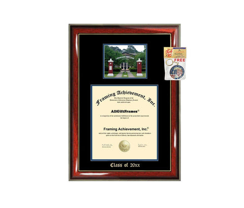 Diploma Frame Big Louisiana College Graduation Gift Case Embossed Picture Frames Engraving Degree Graduate Bachelor Masters MBA PHD Doctorate School
