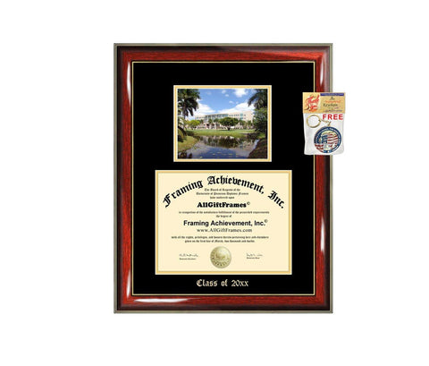 Diploma Frame Big Nova Southeastern University NSU Graduation Gift Case Embossed Picture Frames Engraving Degree Graduate Bachelor Masters MBA PHD Doctorate School