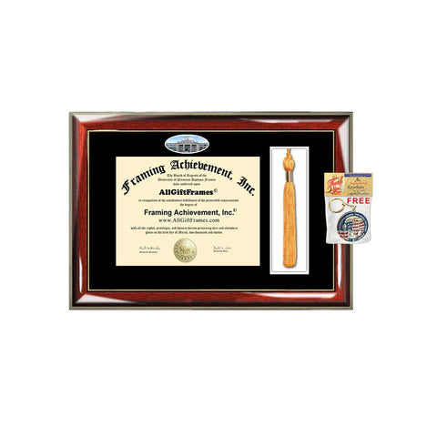 Western Kentucky University Tassel Diploma Frame WKU Campus Picture Double Degree Plaque Tassel Holder Framing Graduation Gift Bachelor Master MBA Doctorate PHD Certificate Case