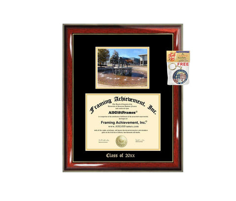 Diploma Frame Big ODU Old Dominion University Graduation Gift Case Embossed Picture Frames Engraving Degree Graduate Bachelor Masters MBA PHD Doctorate School