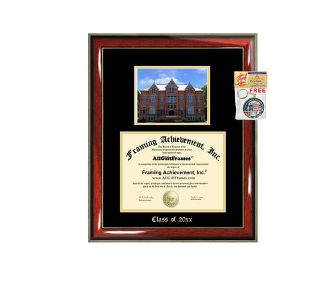 Diploma Frame Big Tiffin University Degree Graduation Gift Case Embossed Picture Frames Engraving Degree Graduate Bachelor Masters MBA PHD Doctorate School