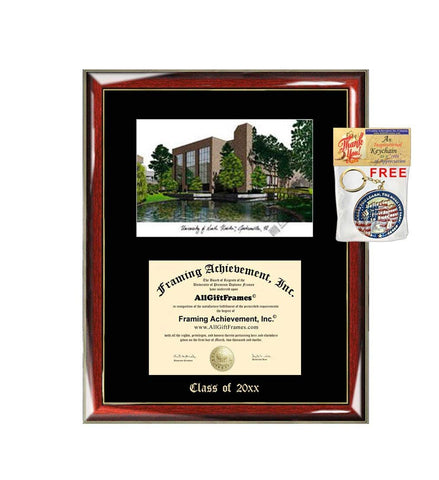 University of North Florida Diploma Frame Emboss Lithograph UNF Graduation Degree Framing Plaque Graduate Gift Holder Case University Diploma Frame