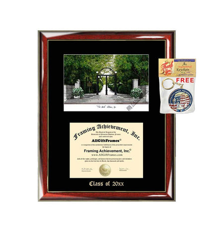University of Georgia Diploma Frame Emboss Lithograph UGA Degree Frames College Graduation Gift Degree Plaque Black Matted University Diploma Frame