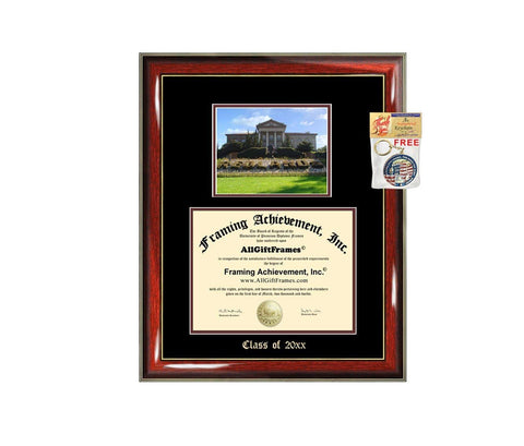 University of Redlands Diploma Frame Big School Campus Photo Graduate Framing Degree Framing Double mat Graduation Gift Bachelor Master MBA Doctorate PHD Cheap Best