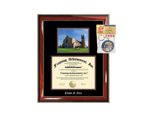 Diploma Frame Big McMurry University Graduation Gift Case Embossed Picture Frames Engraving Certificate Holder Graduate Bachelor Masters MBA PHD Doctorate School