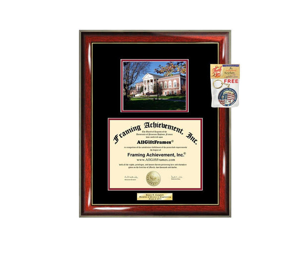 Diploma Frame Radford University Graduation Gift Idea Engraved Picture Frames Engraving Degree Cheap Graduate Bachelor Masters MBA PHD Doctorate School