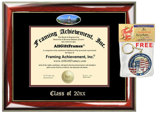 AllGiftFrames Custom Diploma Frame Embossed Transylvania University College Best Graduation Degree Frame Double Transylvania Campus Fisheye Picture Frame Cheap Graduate Gift