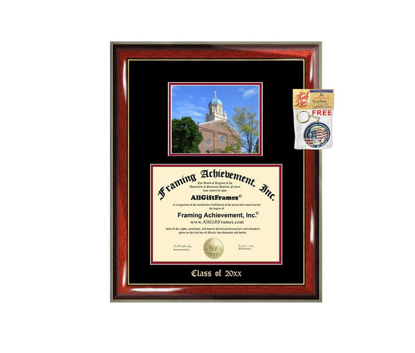 Diploma Frame Big University of Dayton Graduation Gift Case Embossed Picture Frames Engraving Degree Graduate Bachelor Masters MBA PHD Doctorate School