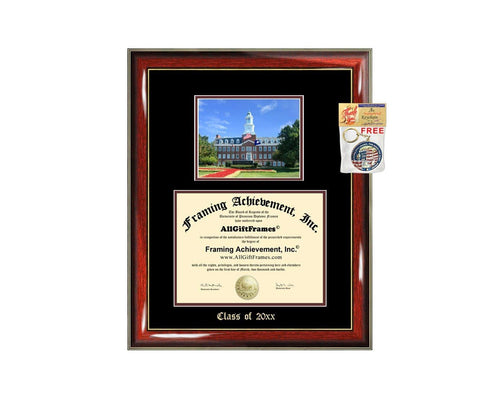 Diploma Frame Big Transylvania University Graduation Gift Case Embossed Picture Frames Engraving Degree Graduate Bachelor Masters MBA PHD Doctorate School