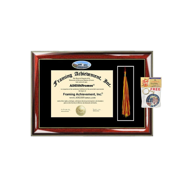 St. Cloud State University Tassel Diploma Frame SCSU Campus Picture Double Degree Plaque Tassel Holder Framing Graduation Gift Bachelor Master MBA Doctorate PHD Certificate Case