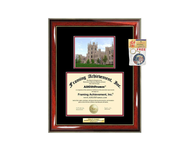 AllGiftFrames Diploma Frame Northern Illinois University School Campus Photo NIU Double Matted Degree Framing Document Graduation Gift Bachelor Master MBA Doctorate PHD Cheap Best
