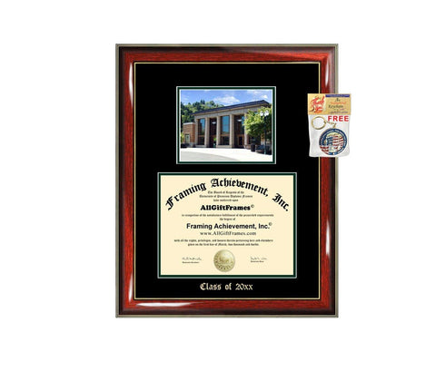 Diploma Frame Big Portland State University PSU Graduation Gift Case Embossed Picture Frames Engraving Degree Graduate Bachelor Masters MBA PHD Doctorate School