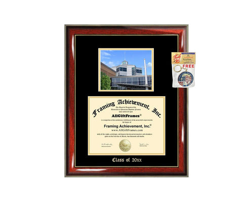 Diploma Frame Big St. Cloud State University SCSU Graduation Gift Case Embossed Picture Frames Engraving Degree Graduate Bachelor Masters MBA PHD Doctorate School