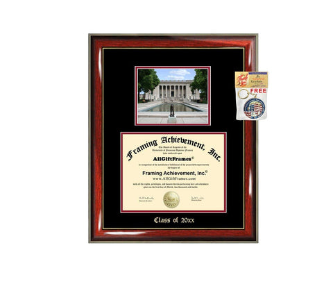 Diploma Frame Big Rutgers University Camden Graduation Gift Case Embossed Picture Frames Engraving Degree Graduate Bachelor Masters MBA PHD Doctorate School
