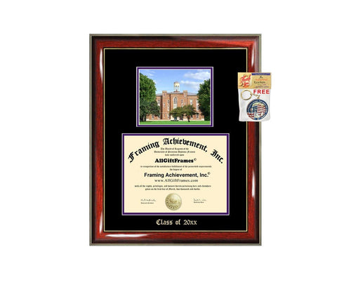 Diploma Frame Big Knox College Graduation Gift Case Embossed Picture Frames Engraving Certificate Holder Graduate Bachelor Masters MBA PHD Doctorate School