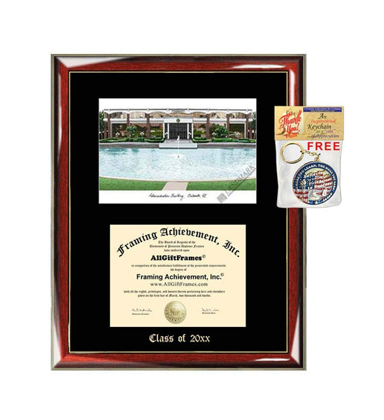 University of Central Florida Diploma Frame Emboss Lithograph UCF Degree Framing Graduation Diploma Holder Case Plaque Graduate Gift Prestige Matted Diploma Frames