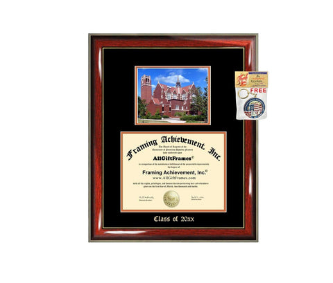 Diploma Frame Big University of Florida UF Graduation Gift Case Embossed Picture Frames Engraving Degree Graduate Bachelor Masters MBA PHD Doctorate School