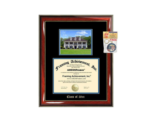 Diploma Frame Big McNeese State University Graduation Gift Case Embossed Picture Frames Engraving Certificate Holder Graduate Bachelor Masters MBA PHD Doctorate School