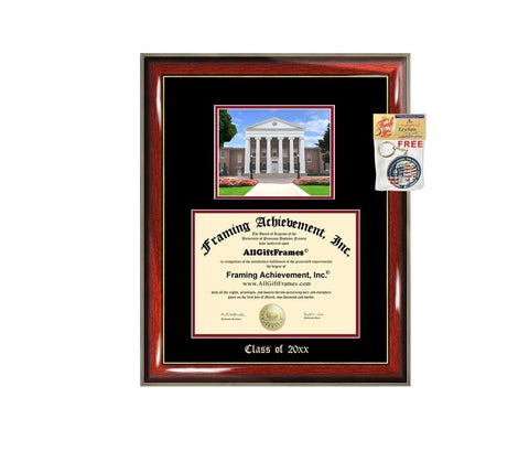 Diploma Frame Big University of Mississippi ole miss Graduation Gift Case Embossed Picture Frames Engraving Degree Graduate Bachelor Masters MBA PHD Doctorate School