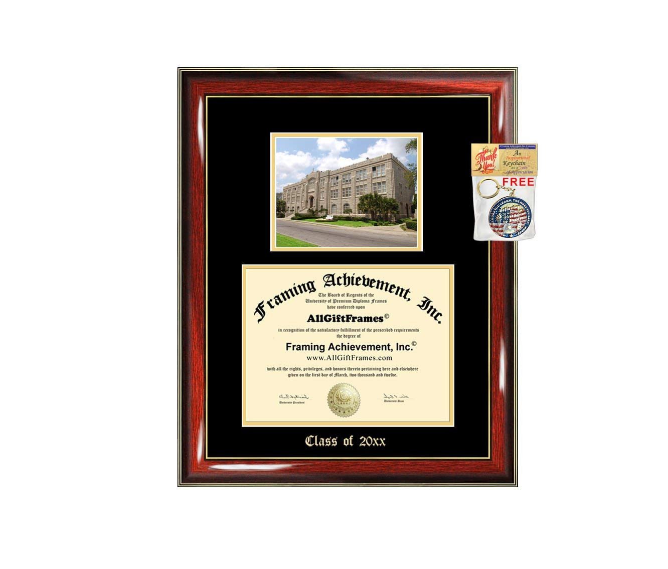 Diploma Frame Big Xavier University of Louisiana Graduation Gift Case