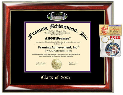 Embossed Best Custom Diploma Frame Graduation Elmira College Degree Frame Double Mat Elmira Campus Fisheye Picture Frame Cheap Degree Certificate Graduate Gift