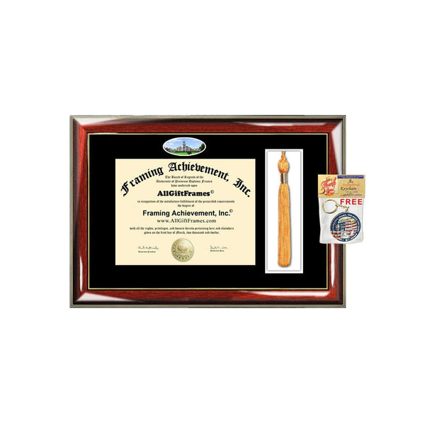 Kansas State University Diploma Frame Degree School Campus Photo Custom KSU Tassel Holder Degree Frames Certificate Double Framing Graduation Gift Bachelor Master Doctorate PHD