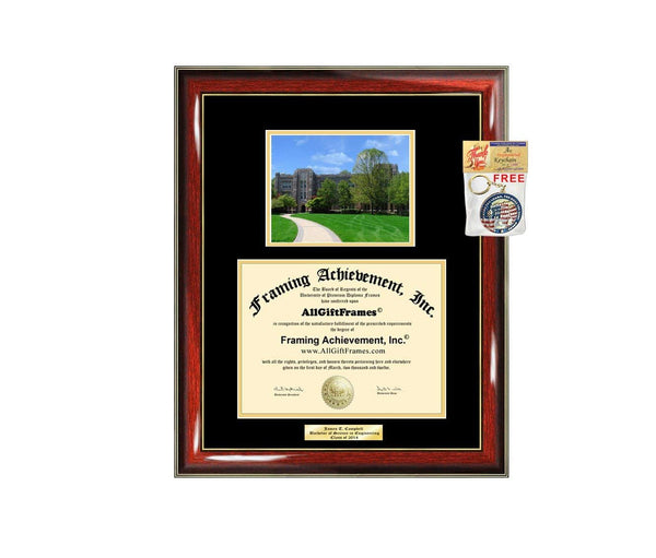 Diploma Frame Butler University Campus Photo Graduation Graduation Gift Idea Engraved Picture Frames Engraving Large Personalized Document Cheap Graduate Graduate Degree