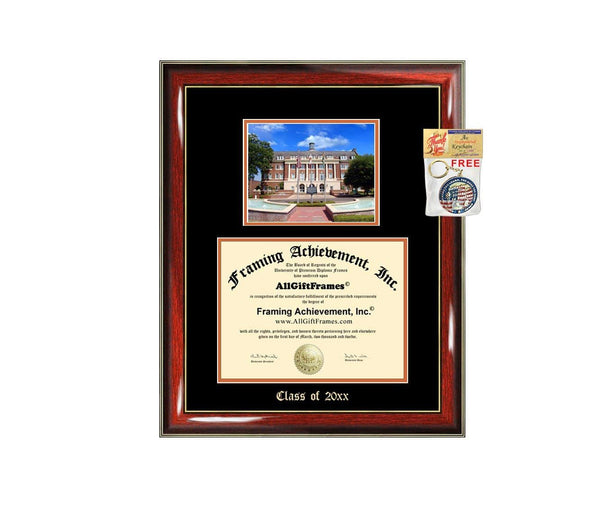 Diploma Frame Big FAMU Florida A&M University Graduation Gift Case Embossed Picture Frames Engraving Certificate Holder Graduate Bachelor Masters MBA PHD Doctorate
