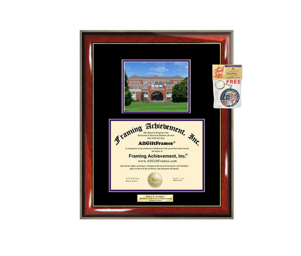 Diploma Frame University of Portland Graduation Gift Idea Engraved Picture Frames Engraving Degree Cheap Graduate Bachelor Masters MBA PHD Doctorate School