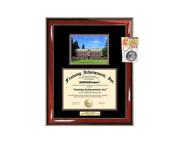 Diploma Frame Reed College Graduation Gift Idea Engraved Picture Frames Engraving Degree Cheap Graduate Bachelor Masters MBA PHD Doctorate School