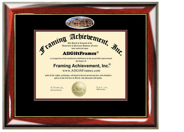 UTMB diploma frame University of Texas Medical Branch campus picture certificate framing graduation document plaque degree gift college gift