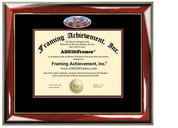 University of Idaho diploma frame campus picture graduation gift certificate framing graduation document plaque graduate degree case holder
