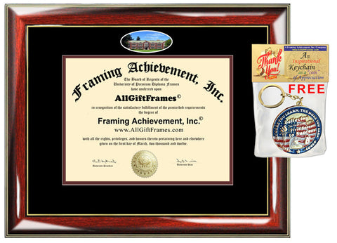 Reed College diploma frame campus school photo degree certificate framing graduation gift plaque student grad holder case award document