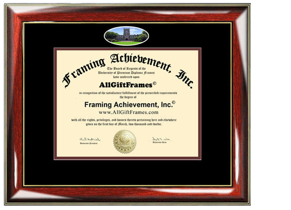 Fordham University diploma frame school picture campus certificate college degree holder framing gift graduation plaque document graduate