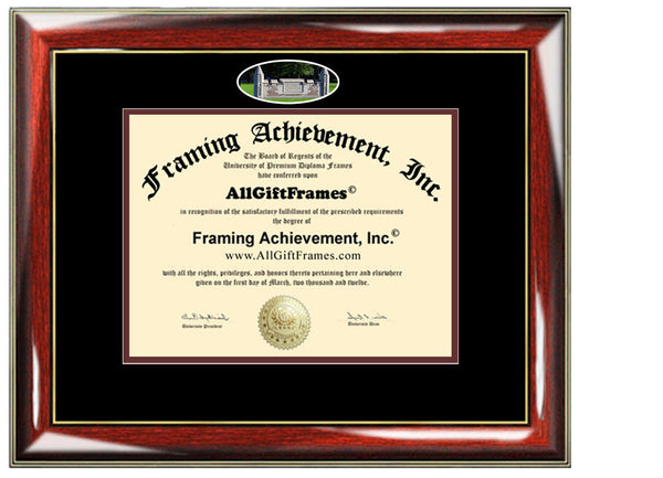Elmira College diploma frame campus certificate Elmira university degree frames framing gift graduation plaque document graduate alumni