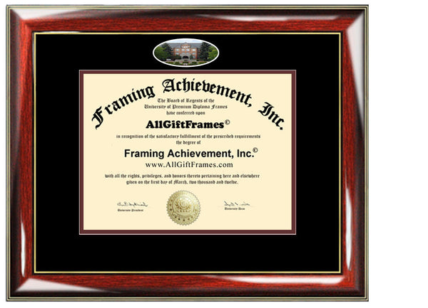 Gonzaga University diploma frame certificate degree framing gift graduation campus school holder case bachelor master doctorate mba phd