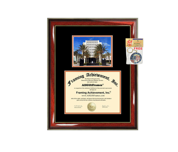CSUF diploma frame California State University Fullerton certificate framing graduation campus photo Cal State gift college plaque graduate
