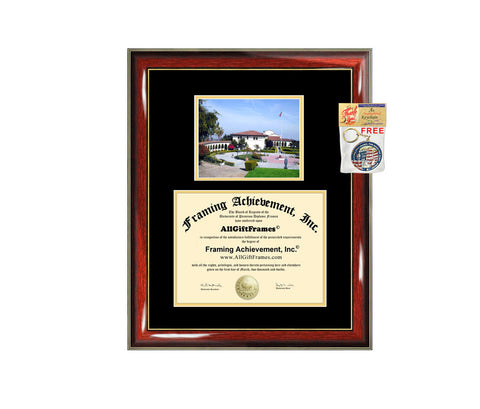 Mount Saint Marys College diploma frame campus certificate MSMC degree frames framing gift graduation plaque document certification