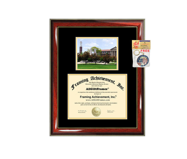 Purdue University diploma frame campus degree certificate framing gift graduation frames plaque certification award document achievement