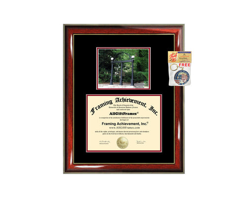 University of Georgia diploma frame campus photo certificate framing graduation document plaque UGA degree gift graduate certification