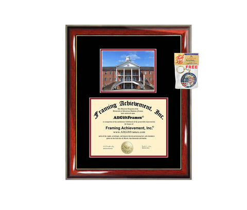 University of Louisiana Lafayette diploma frame campus photo certificate framing graduation document college degree plaque graduate document