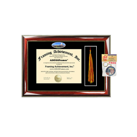 Xavier University diploma frame Ohio school campus picture certificate Diploma Tassel Holder gift graduation plaque case box graduate