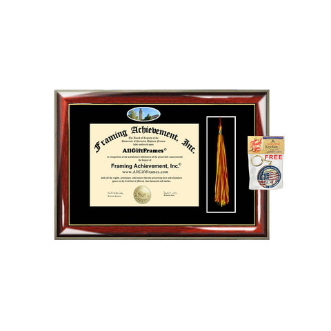 University of Detroit Mercy diploma frames Diploma Tassel Holder campus picture image UD Mercy certificate framing graduation degree plaque