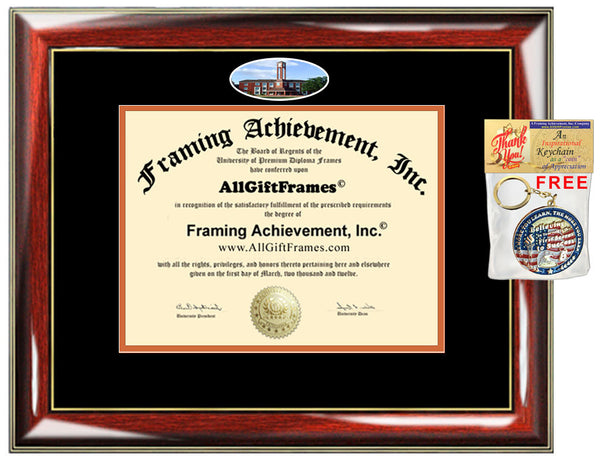 Langston University diploma frame certificate college campus bachelor master mba phd degree framing gift graduation plaque document graduate